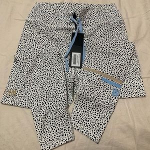 White Fox Active On Point Leggings Speckle Print